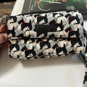 Vera Bradley Scottie dog all in one crossbody